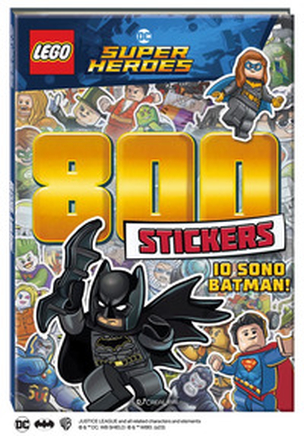 Io sono Batman! Lego DC. 800 stickers - Librerie.coop Io sono Batman! Lego DC. 800 stickers - Librerie.coop