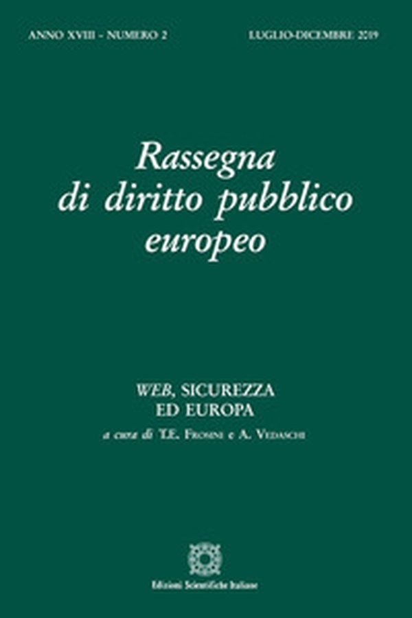 Rassegna di diritto pubblico europeo - Vol. 2 - Librerie.coop Rassegna di diritto pubblico europeo - Vol. 2 - Librerie.coop