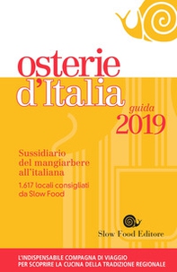 Osterie d'Italia 2019. Sussidiario del mangiarbere all'italiana - Librerie.coop