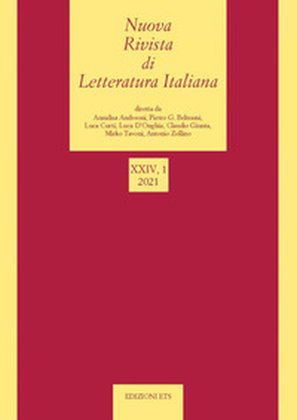 Nuova rivista di letteratura italiana - Vol. 1 - Librerie.coop Nuova rivista di letteratura italiana - Vol. 1 - Librerie.coop