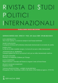 Rivista di studi politici internazionali - Vol. 1 - Librerie.coop