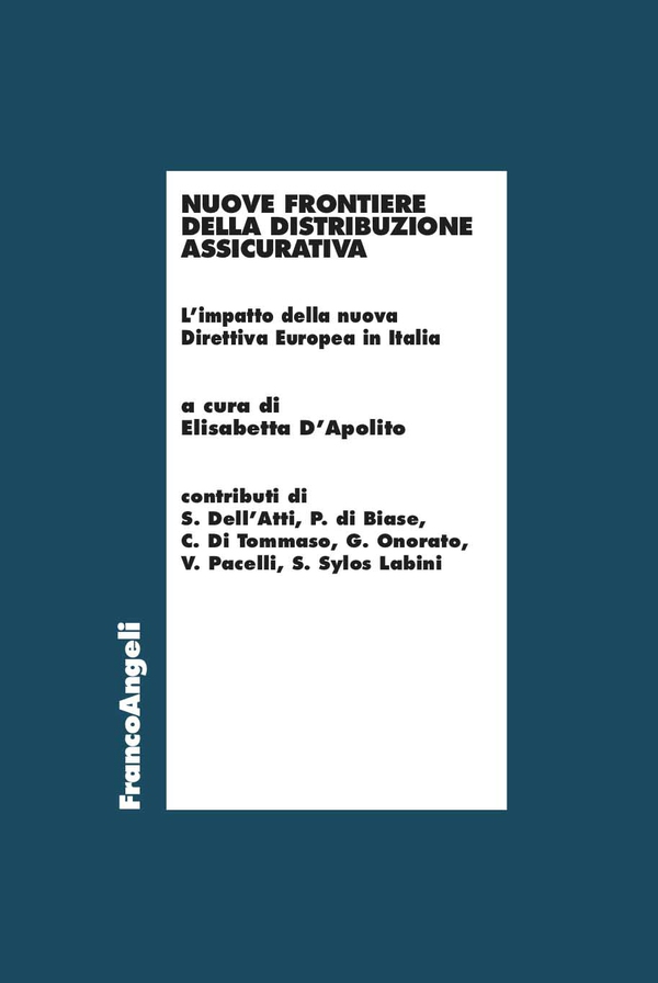 Nuove frontiere della distribuzione assicurativa - Librerie.coop Nuove frontiere della distribuzione assicurativa - Librerie.coop