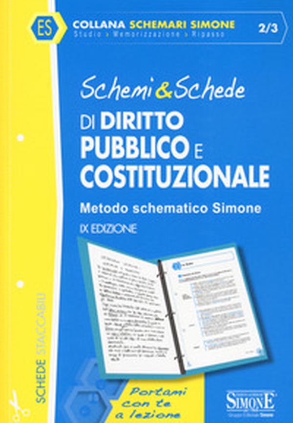 Schemi & schede di diritto pubblico e costituzionale - Librerie.coop Schemi & schede di diritto pubblico e costituzionale - Librerie.coop