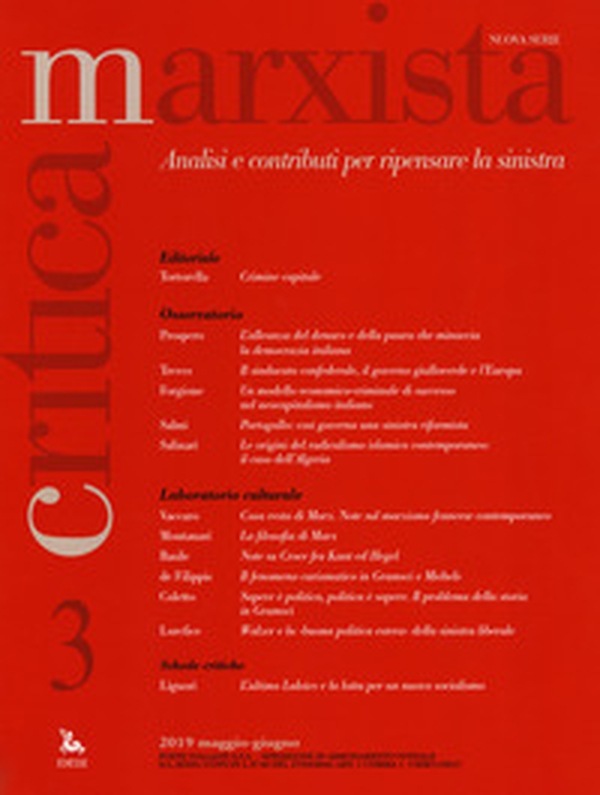 Critica marxista - Vol. 3 - Librerie.coop Critica marxista - Vol. 3 - Librerie.coop
