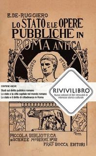 Lo Stato e le opere pubbliche in Roma antica - Librerie.coop