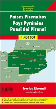 Paesi dei Pirenei 1:400.000 - Librerie.coop