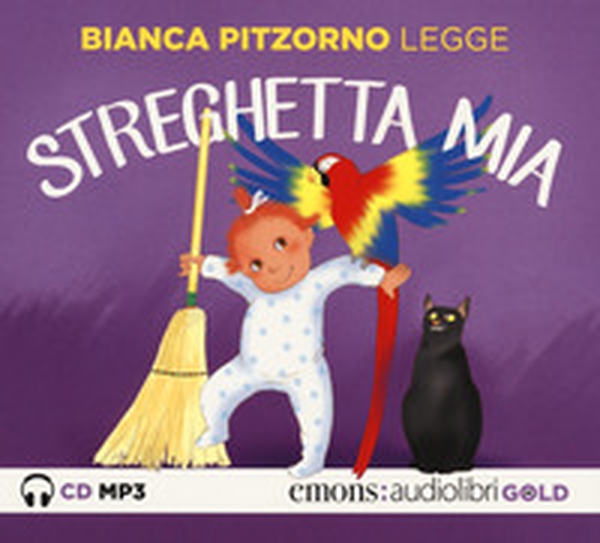 Streghetta mia letto da Bianca Pitzorno. Audiolibro. CD Audio formato MP3 - Librerie.coop Streghetta mia letto da Bianca Pitzorno. Audiolibro. CD Audio formato MP3 - Librerie.coop