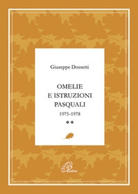 Omelie e istruzioni pasquali 1975-1978 - Librerie.coop