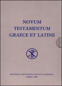 Novum testamentum graece et latine apparatu critico instructum - Librerie.coop