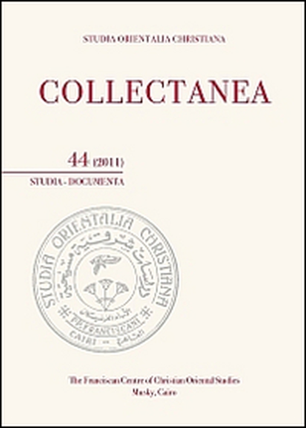 Studia orientalia christiana. Collectanea. Studia, documenta (2011). Ediz. araba, francese e inglese - Librerie.coop Studia orientalia christiana. Collectanea. Studia, documenta (2011). Ediz. araba, francese e inglese - Librerie.coop