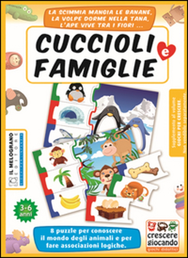 L'intelligenza logica e l'affettività nel gioco attivo. Una proposta semplice per il bambino da 3 ai 6 anni. Con gioco «Cuccioli e famiglia» - Librerie.coop L'intelligenza logica e l'affettività nel gioco attivo. Una proposta semplice per il bambino da 3 ai 6 anni. Con gioco «Cuccioli e famiglia» - Librerie.coop