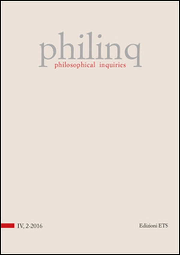 Philinq. Philosophical inquiries - Vol. 2 - Librerie.coop Philinq. Philosophical inquiries - Vol. 2 - Librerie.coop