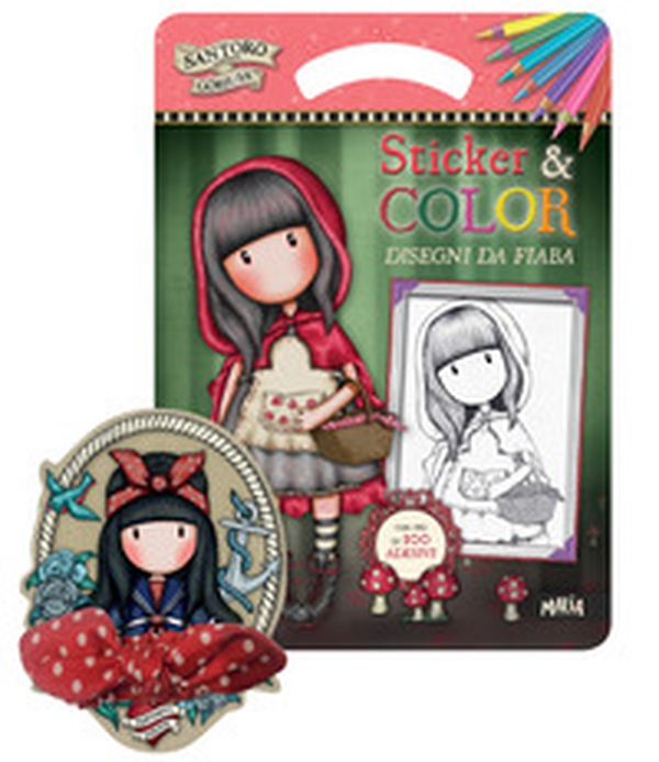 Disegni da fiaba. Gorjuss. Sticker & Color - Librerie.coop Disegni da fiaba. Gorjuss. Sticker & Color - Librerie.coop