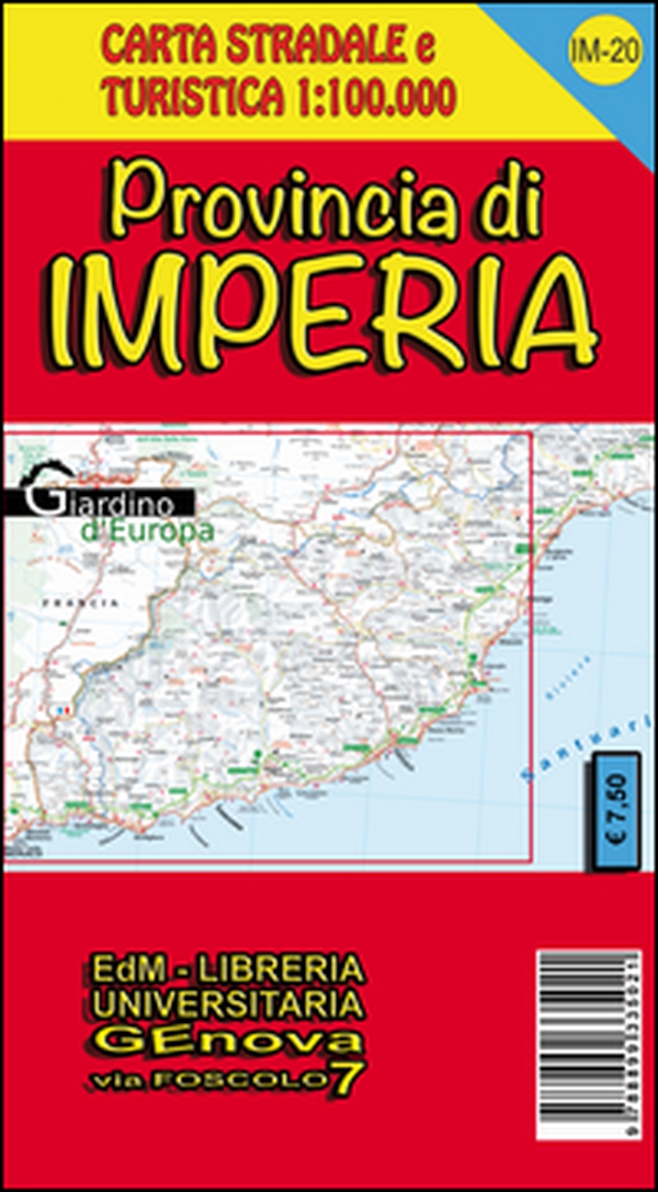 Provincia di Imperia. Carta stradale 1:100.000 - Librerie.coop Provincia di Imperia. Carta stradale 1:100.000 - Librerie.coop