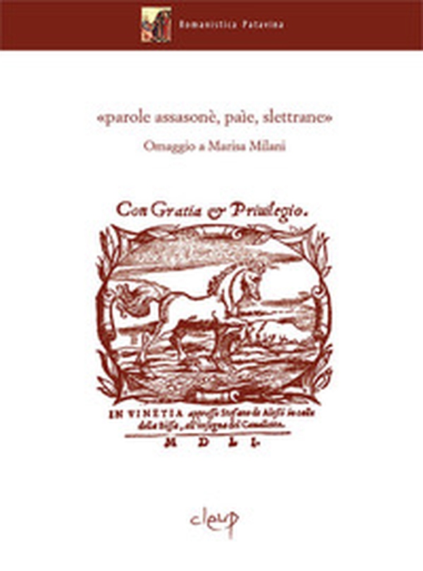 «Parole assonè, paìe, slettrane». Omaggio a Marisa Milani - Librerie.coop «Parole assonè, paìe, slettrane». Omaggio a Marisa Milani - Librerie.coop