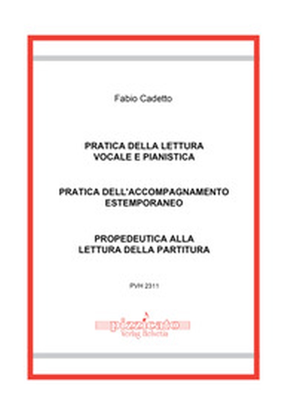 Pratica della lettura vocale e pianistica. Pratica dell'accompagnamento estemporaneo. Propedeutica alla lettura della partitura - Librerie.coop Pratica della lettura vocale e pianistica. Pratica dell'accompagnamento estemporaneo. Propedeutica alla lettura della partitura - Librerie.coop