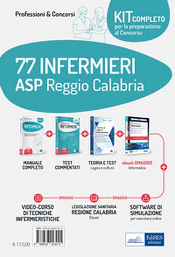 Kit concorso 77 Infermieri ASP Reggio Calabria - Librerie.coop Kit concorso 77 Infermieri ASP Reggio Calabria - Librerie.coop