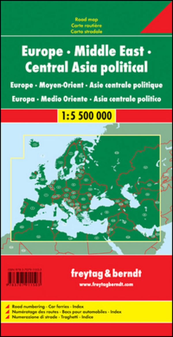 Europa centro oriental 1:5 500.000 - Librerie.coop Europa centro oriental 1:5 500.000 - Librerie.coop