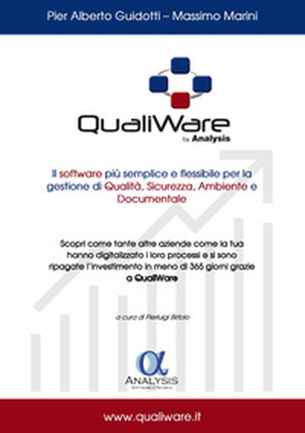 QualiWare, il software più semplice e flessibile per la gestione di qualità, sicurezza, ambiente e documentale. Scopri come tante altre aziende come la tua hanno digitalizzato i loro processi e si sono ripagate l'investimento in meno di 365 giorni grazie - Librerie.coop QualiWare, il software più semplice e flessibile per la gestione di qualità, sicurezza, ambiente e documentale. Scopri come tante altre aziende come la tua hanno digitalizzato i loro processi e si sono ripagate l'investimento in meno di 365 giorni grazie - Librerie.coop