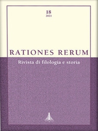 Rationes rerum. Rivista di filologia e storia - Vol. 18 - Librerie.coop