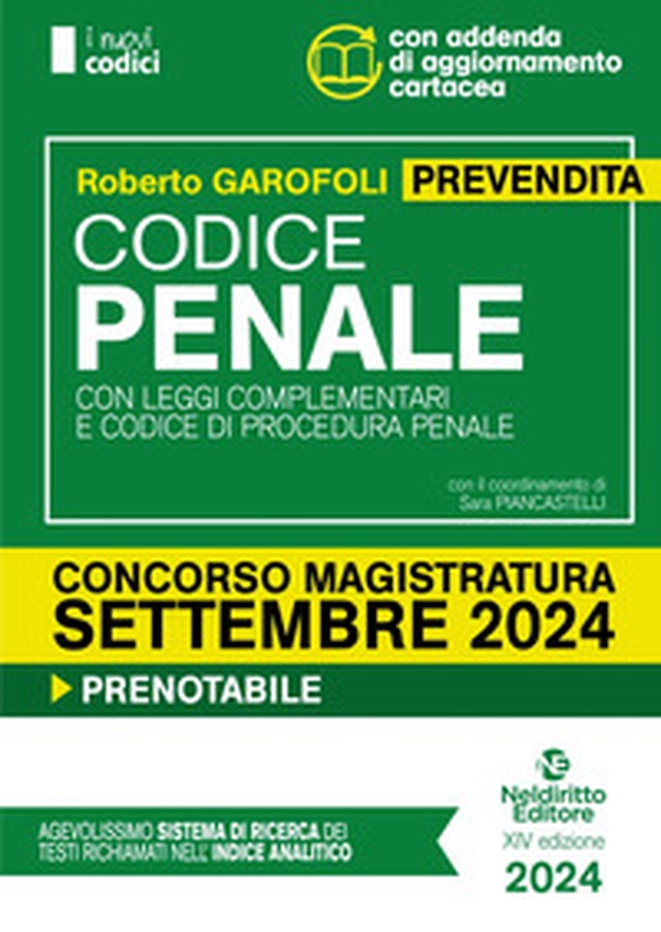 Codice penale con leggi complementari e codice di procedura penale - Librerie.coop Codice penale con leggi complementari e codice di procedura penale - Librerie.coop
