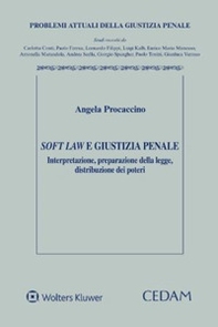 Soft law e giustizia penale - Librerie.coop