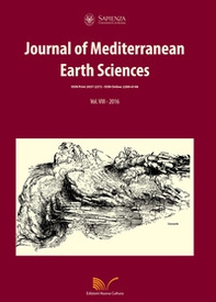 Journal of Mediterranean earth sciences - Librerie.coop