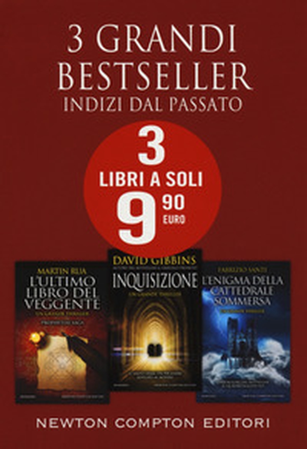 Indizi dal passato: L'ultimo libro del veggente-Inquisizione-L'enigma della cattedrale sommersa - Librerie.coop Indizi dal passato: L'ultimo libro del veggente-Inquisizione-L'enigma della cattedrale sommersa - Librerie.coop