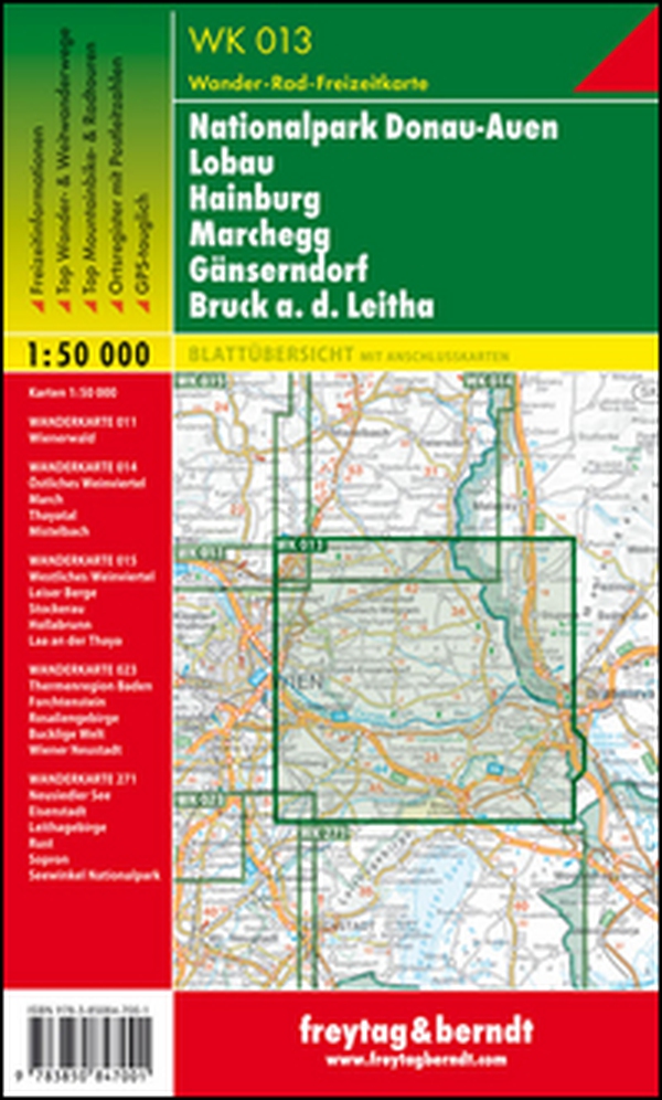 Nationalpark Donau-Auen, Lobau, Hainburg, Marchegg, Gänserndorf, a.d. Leitha 1:50.000 - Librerie.coop Nationalpark Donau-Auen, Lobau, Hainburg, Marchegg, Gänserndorf, a.d. Leitha 1:50.000 - Librerie.coop