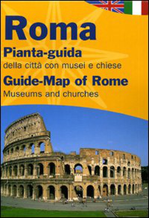 Roma. Pianta-guida della città con musei e chiese. Ediz. italiana e inglese - Librerie.coop Roma. Pianta-guida della città con musei e chiese. Ediz. italiana e inglese - Librerie.coop