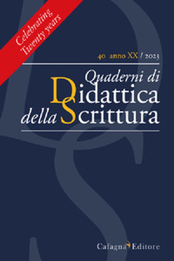 QdS. Quaderni di didattica della scrittura - Vol. 40 - Librerie.coop QdS. Quaderni di didattica della scrittura - Vol. 40 - Librerie.coop