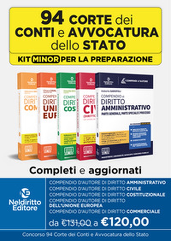 94 Corte dei Conti kit Maior: Compendio Superiore di Diritto Commerciale-Compendio Superiore di Diritto Civile-Compendio Superiore di Diritto Amministrativo - Librerie.coop 94 Corte dei Conti kit Maior: Compendio Superiore di Diritto Commerciale-Compendio Superiore di Diritto Civile-Compendio Superiore di Diritto Amministrativo - Librerie.coop