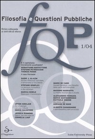 FQP. Filosofia e questioni pubbliche - Vol. 1 - Librerie.coop