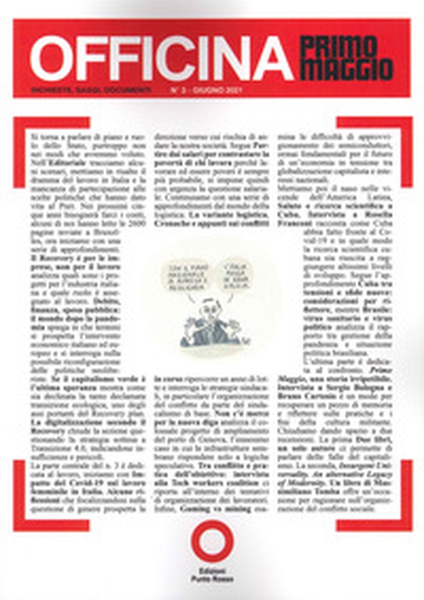 Officina Primo Maggio. Inchieste, saggi, documenti - Librerie.coop Officina Primo Maggio. Inchieste, saggi, documenti - Librerie.coop