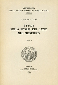 Scritti sulla storia del Lazio nel Medioevo - Librerie.coop