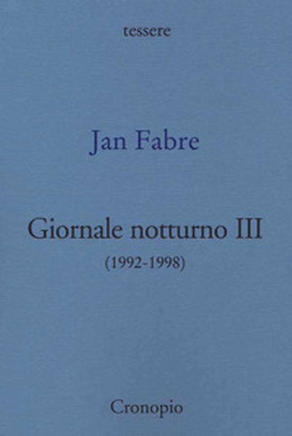 Giornale notturno (1992-1998) - Vol. 3 - Librerie.coop Giornale notturno (1992-1998) - Vol. 3 - Librerie.coop