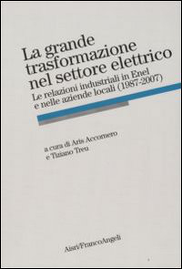 La grande trasformazione nel settore elettrico. Le relazioni industriali in Enel e nelle aziende locali (1987-2007) - Librerie.coop La grande trasformazione nel settore elettrico. Le relazioni industriali in Enel e nelle aziende locali (1987-2007) - Librerie.coop