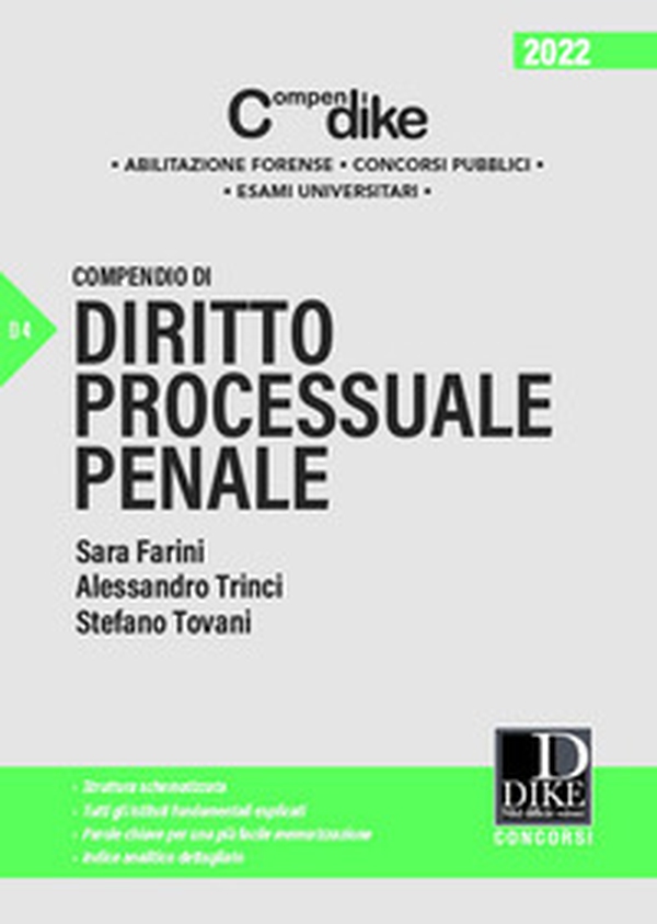 Compendio di diritto processuale penale - Librerie.coop Compendio di diritto processuale penale - Librerie.coop