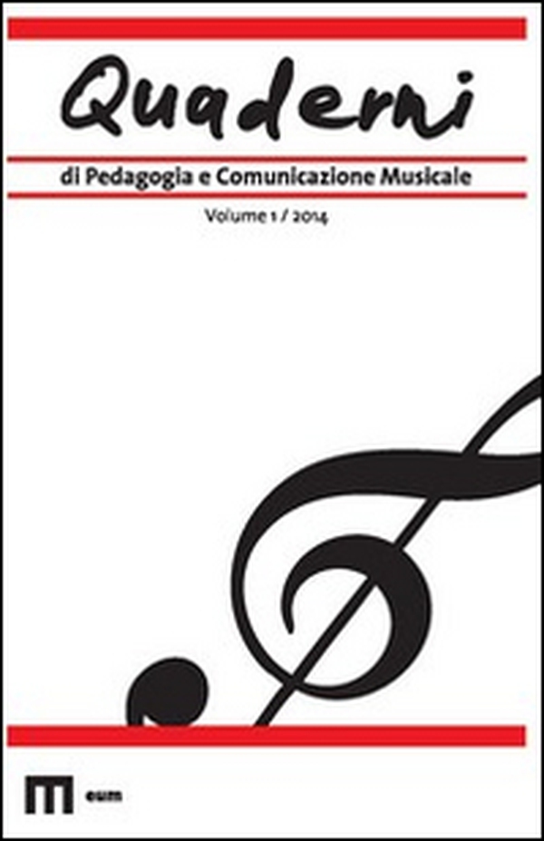 Quaderni di pedagogia e comunicazione musicale - Vol. 1 - Librerie.coop Quaderni di pedagogia e comunicazione musicale - Vol. 1 - Librerie.coop