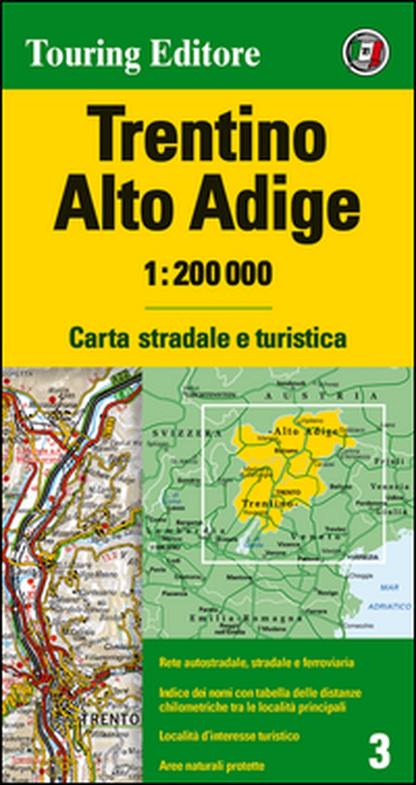 Trentino Alto Adige 1:200.000. Carta stradale e turistica - Librerie.coop Trentino Alto Adige 1:200.000. Carta stradale e turistica - Librerie.coop