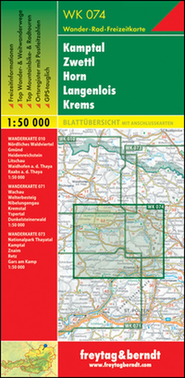 Kamptal Gars Zwettl Horn Langenlois Krems 1:50.000 - Librerie.coop Kamptal Gars Zwettl Horn Langenlois Krems 1:50.000 - Librerie.coop