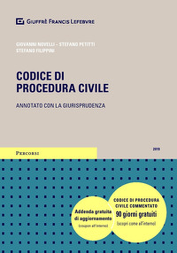 Codice di procedura civile. Annotato con la giurisprudenza - Librerie.coop Codice di procedura civile. Annotato con la giurisprudenza - Librerie.coop