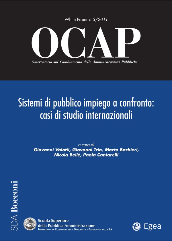 OCAP 3.2011 - Sistemi di pubblico impiego a confronto - Librerie.coop OCAP 3.2011 - Sistemi di pubblico impiego a confronto - Librerie.coop