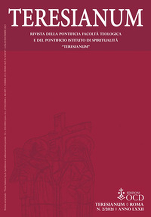 Teresianum. Rivista della Pontificia Facoltà Teologica e del Pontificio Istituto di Spiritualità «Teresianum» - Librerie.coop Teresianum. Rivista della Pontificia Facoltà Teologica e del Pontificio Istituto di Spiritualità «Teresianum» - Librerie.coop