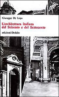 L'architettura italiana del Seicento e del Settecento - Librerie.coop