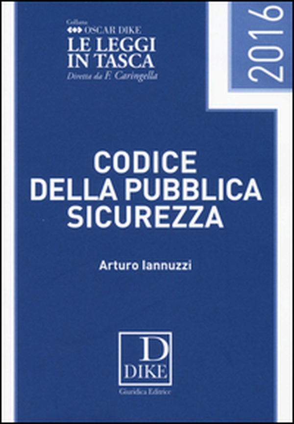 Codice della pubblica sicurezza pocket 2016 - Librerie.coop Codice della pubblica sicurezza pocket 2016 - Librerie.coop