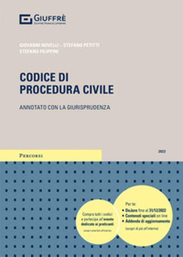 Codice di procedura civile. Annotato con la giurisprudenza - Librerie.coop Codice di procedura civile. Annotato con la giurisprudenza - Librerie.coop