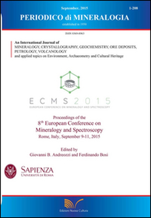 Periodico di mineralogia (2015). Ediz. inglese - Librerie.coop Periodico di mineralogia (2015). Ediz. inglese - Librerie.coop