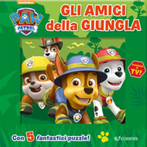 Gli amici della giungla. Paw Patrol. Libro puzzle - Librerie.coop Gli amici della giungla. Paw Patrol. Libro puzzle - Librerie.coop