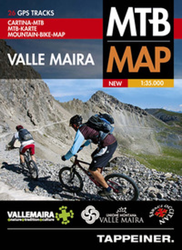Valle Maira. Mountain-bike-map 1:35.000 - Librerie.coop Valle Maira. Mountain-bike-map 1:35.000 - Librerie.coop